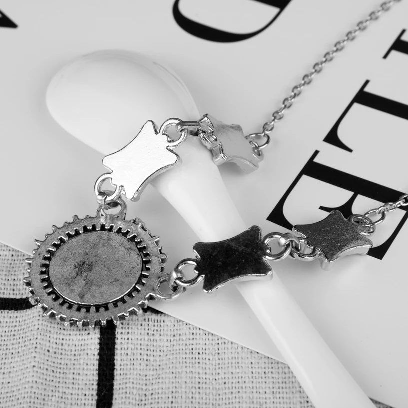 Dongsheng аниме ювелирные изделия Черный Дворецкий синие кристаллы колье Женские