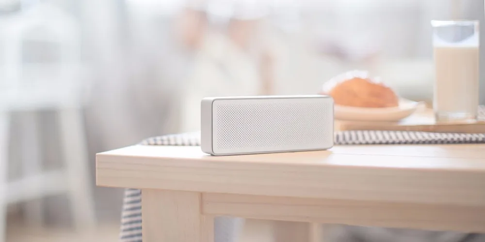 Xiaomi HD стерео динамик квадратная коробка 2 Bluetooth V4.2 1200 мАч Aux линейный-в громкой связи портативный беспроводной динамик с микрофоном