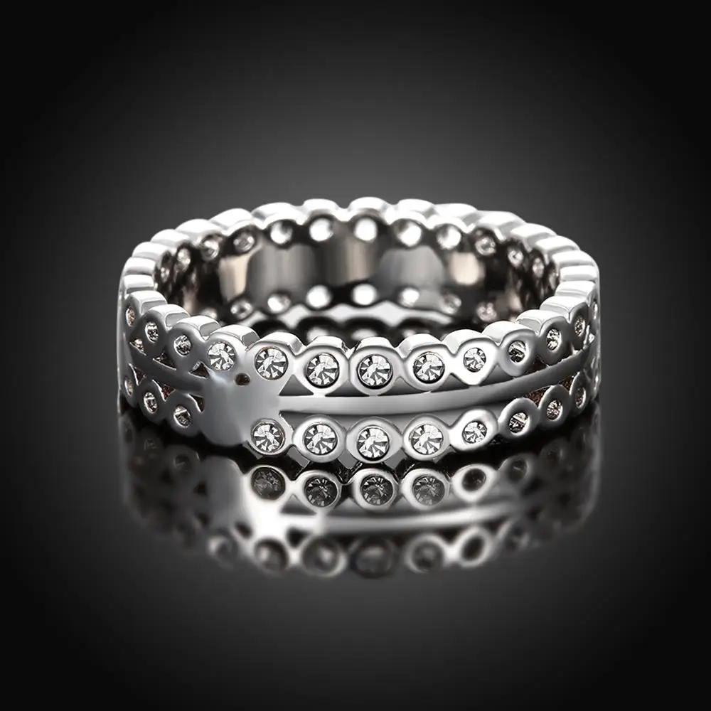 Женские кольца argollas bague grosse со стразами и кристаллами белые new york mais vendidos bitch regalos