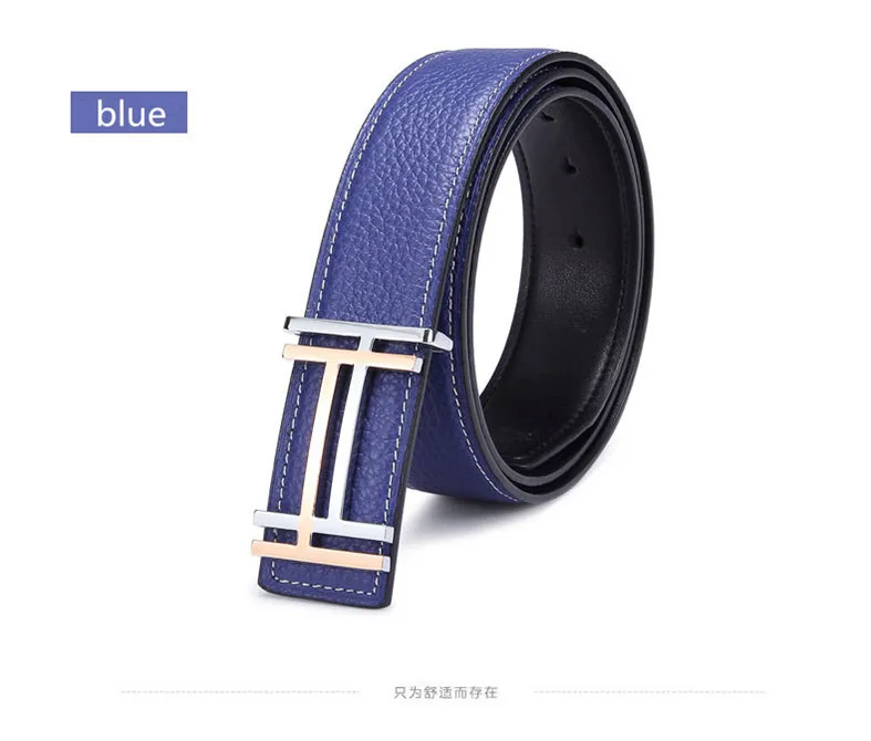 Люксовый бренд H пряжки ремня для мужчин Мода Высокого Качества воловьей Кожи