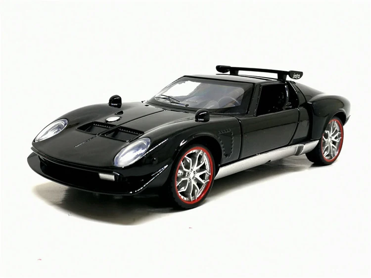F 1/32 Miura 1965 Diecasts игрушечный Транспорт сплав автомобиль горячий стиль модели автомобилей игрушки для детей подарок - Цвет: F