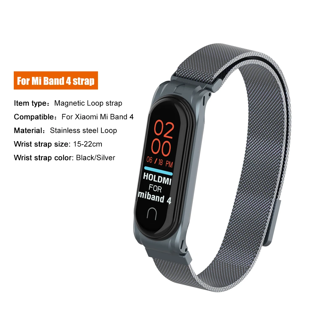 Браслет из нержавеющей стали для mi Band Xiao mi 2, смарт-кожаный ремешок для наручных часов, ремешок для Xiaomi mi, 3 браслета, аксессуары