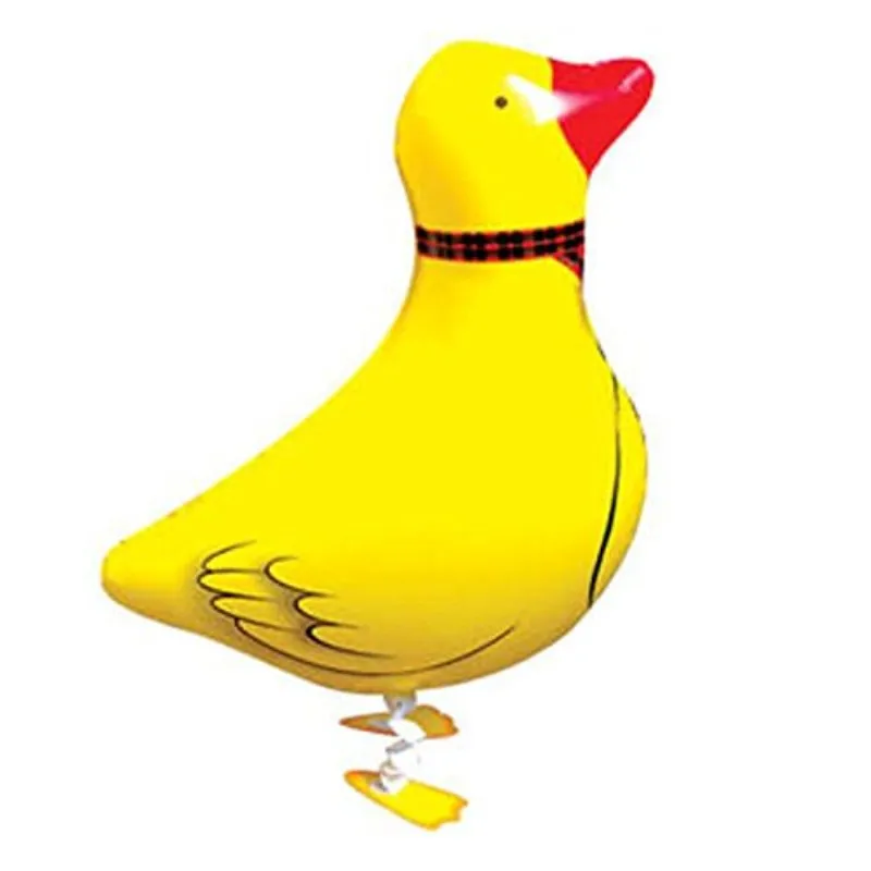 1 pcs duck 7 шт/лот Тигр Зебра Корова животные воздушные латексные шары, гелий для детей подарок на день рождения Декор животное на тему зоопарка поставки игрушки - Цвет: 1 pcs duck