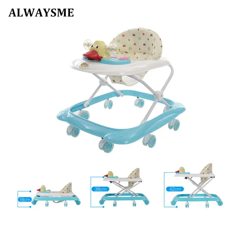 ALWAYSME 6-18 месяцев, ходунки для малышей, балансирующие первые шаги, ходунки для малышей, Ранние обучающие ходунки