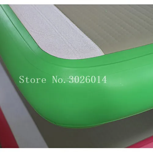 Цена Бесплатная доставка 10*1*0,2 м надувная гимнастическая воздушная дорожка коврик с электрическим воздушным насосом для продажи