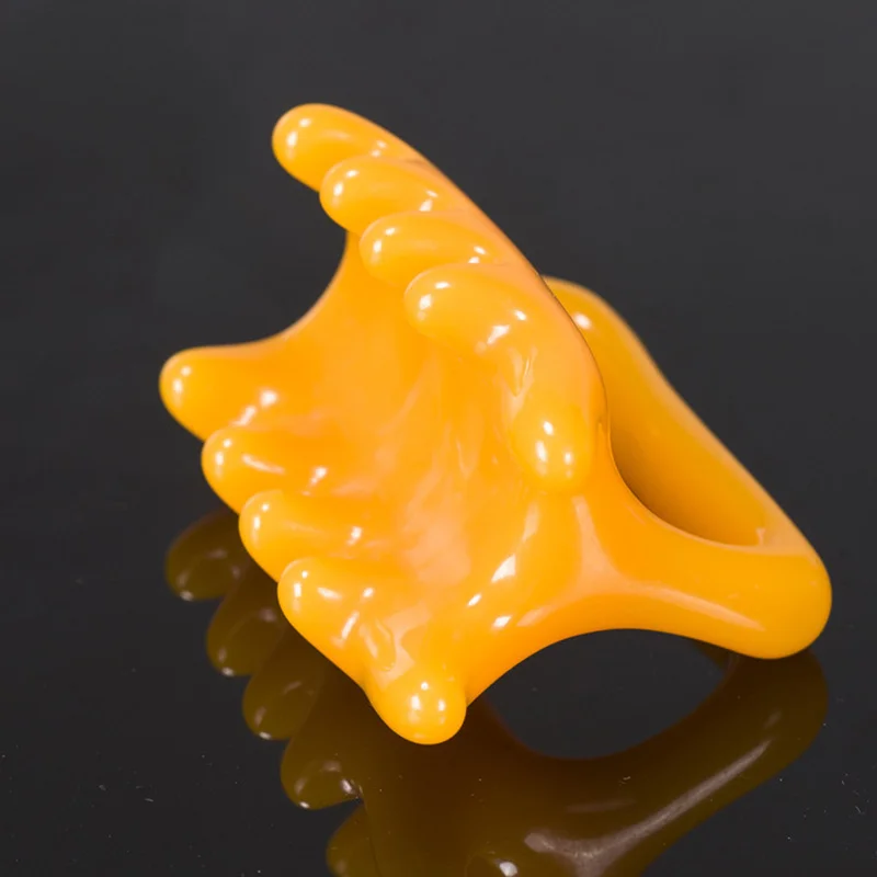 

Body Massager Natural Resin Beeswax Stimulate Blood Circulate Back Massage Scrape Therapy Acupuncture Scraping Tools TK-ing