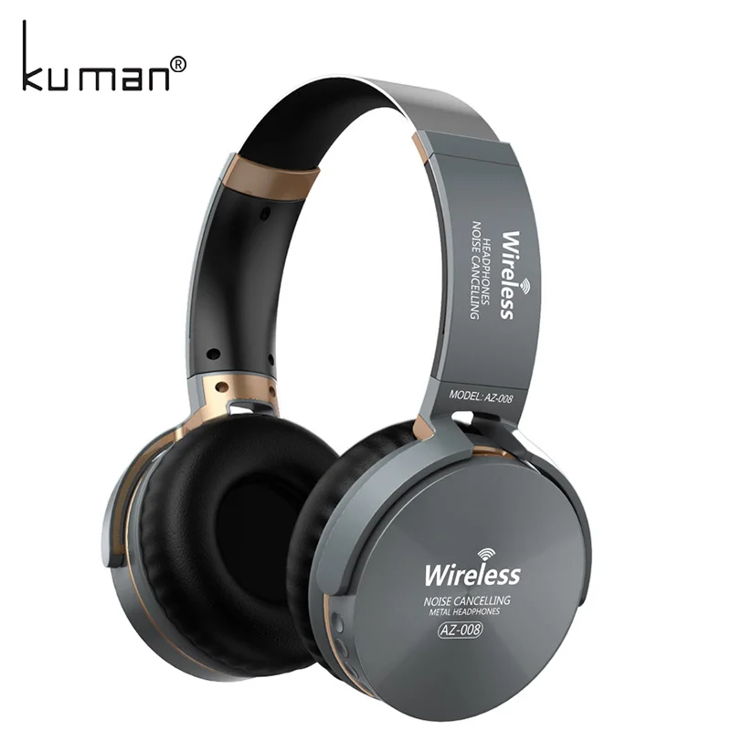 Kuman Спортивная гарнитура стерео беспроводные наушники HIFI Bluetooth с 3 5 мм