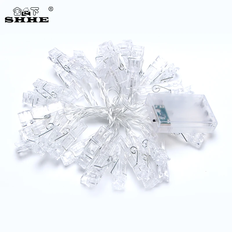 Настенный светильник с клипсой для фото карты светодиодный Сказочный настенный