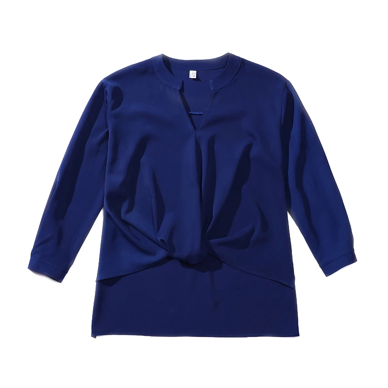 

fashion spring 2019 causal long sleeve women shirts plus size M-4XL women tops solid womens tops and blouses blusas 2053 50