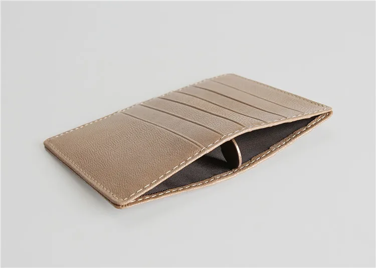 Визитница из натуральной кожи для мужчин и женщин в стиле ретро | Багаж сумки