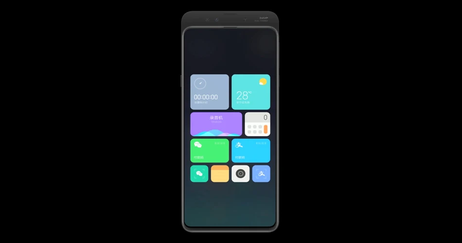 Глобальная версия Xiaomi mi x 3 5G 6 Гб 64 Гб Snapdragon 845 19,5: 9 6,3" AMOLED Полный экран 24 МП 2 Задняя 2 фронтальная камера мобильный телефон