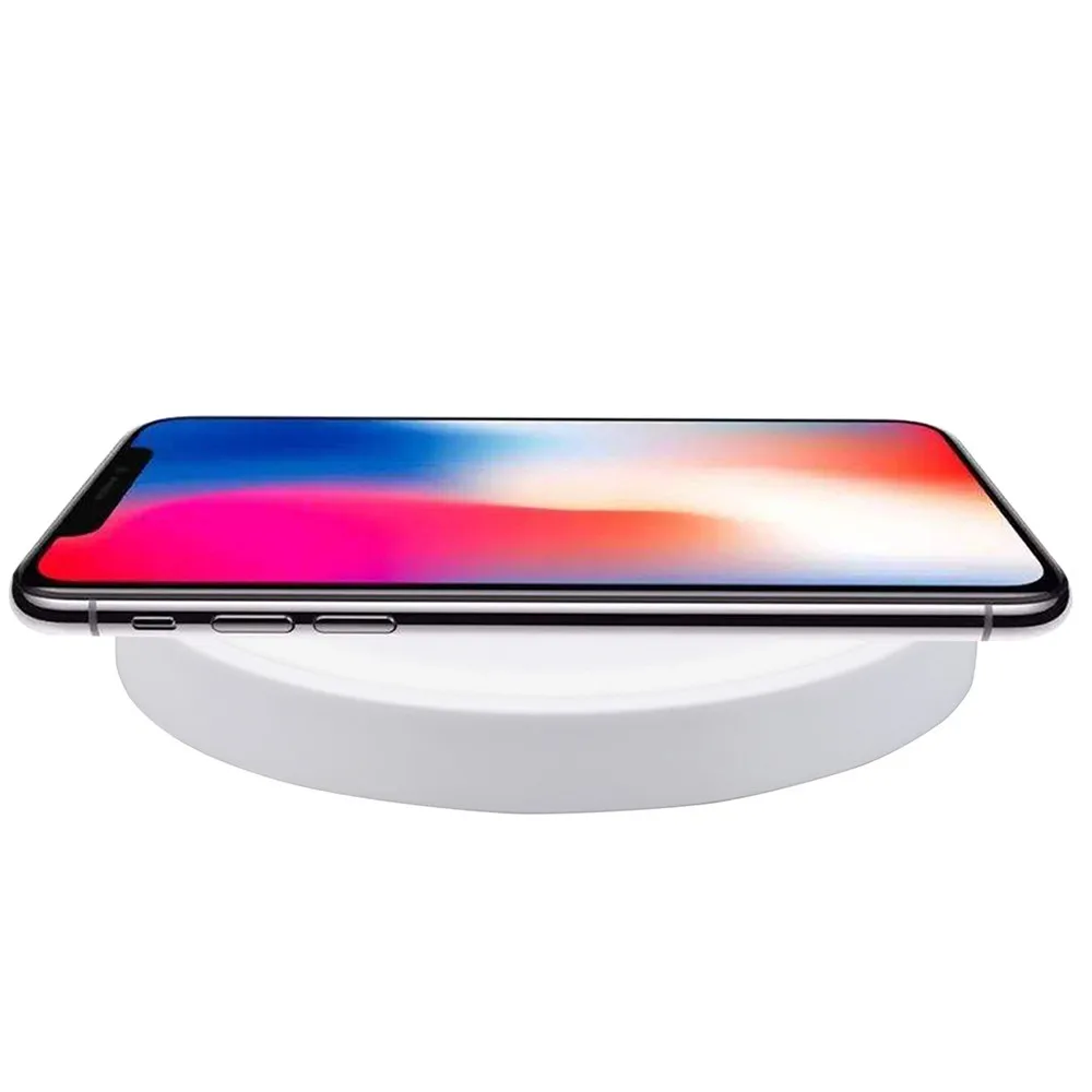 Wireless Chargers Ultra-thin Qi Wireless Charger Power Charging Pad For Iphone XS / XS Max / XR Chargeur Induction Voiture#20