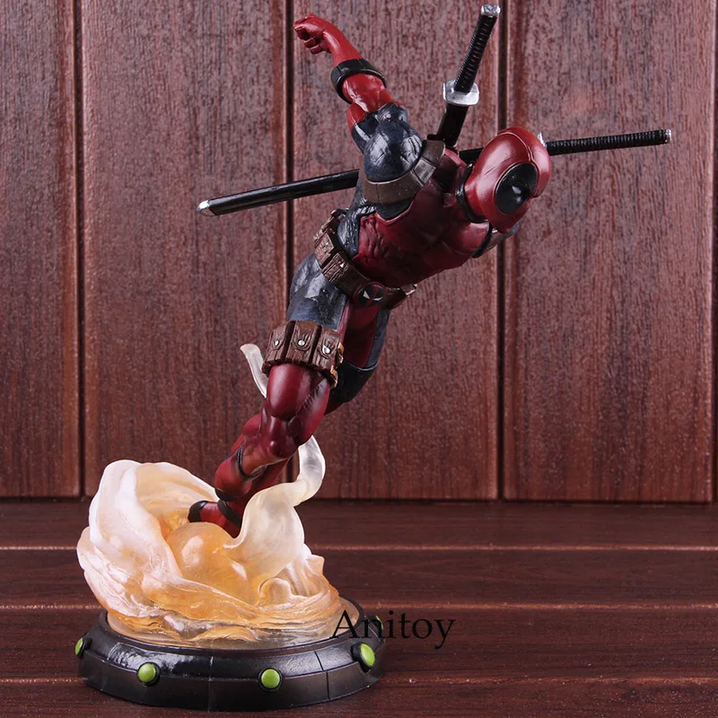 Marvel Legends горячие игрушки Дэдпул 2 статуя ПВХ Diorama галерея Алмаз выберите игрушки фигурка Коллекционная модель игрушки 24 см