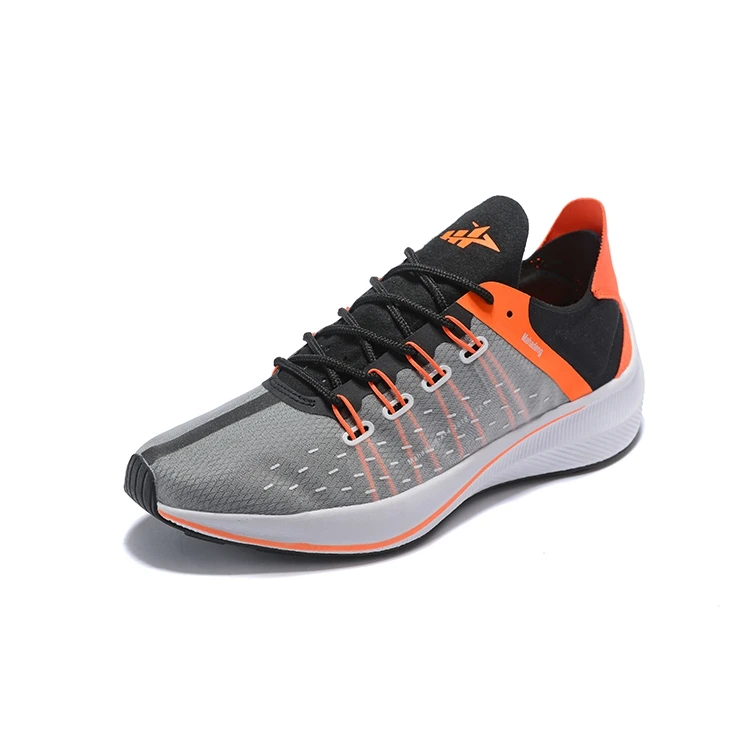 2018 кроссовки CR7 EXP-X14 легкие дышащие унисекс серый orange без застёжки размеры 36-44 |