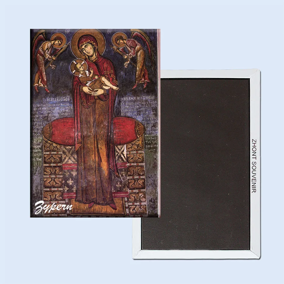 

Настенная живопись gemadle в дер-мастере Panagia tou Arakou, Lagoudera, Zypern 22334 магниты на холодильник. Отличные подарки для друзей