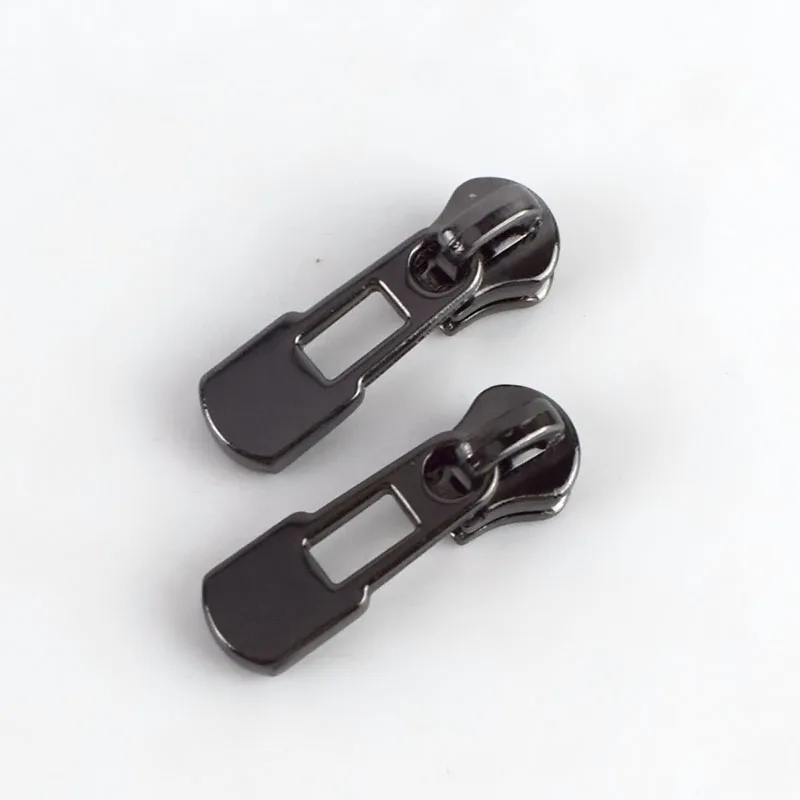 gunblack 10 шт. 3# металлические ползунки для молнии для металлической молнии s сумки для одежды молния головы комплект для ремонта пошив одежды «сделай сам» Аксессуары KY825 - Цвет: gunblack