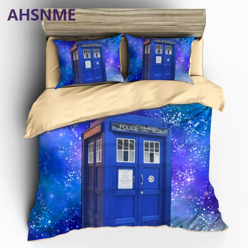 Домашний текстиль AHSNME Doctor Tadis стильный шлифовальный пододеяльник Who с