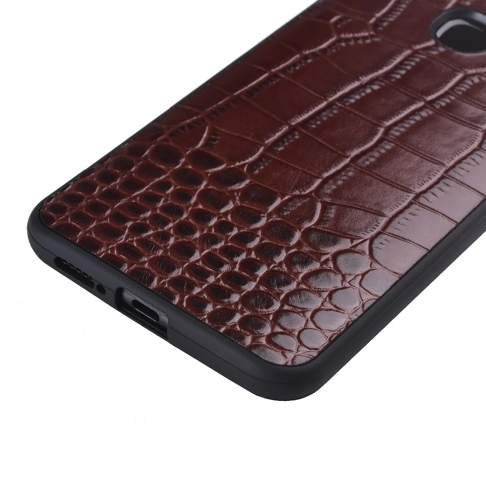 Модный чехол для Vivo X21 / UD X21i с текстурой крокодиловой кожи накладка из