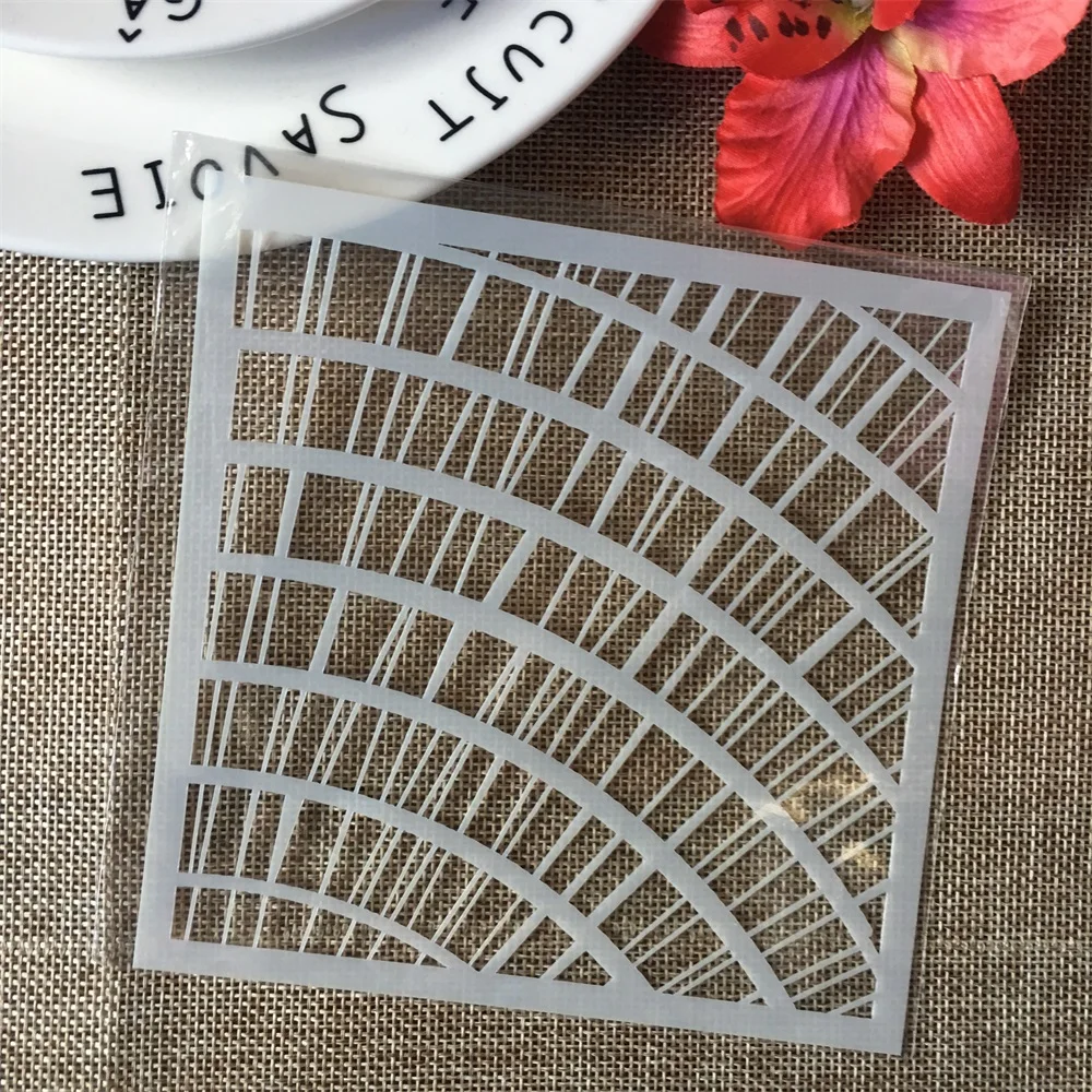 5 &quot1/4 круглая дуговая линия радио сделай сам слойные трафареты живопись