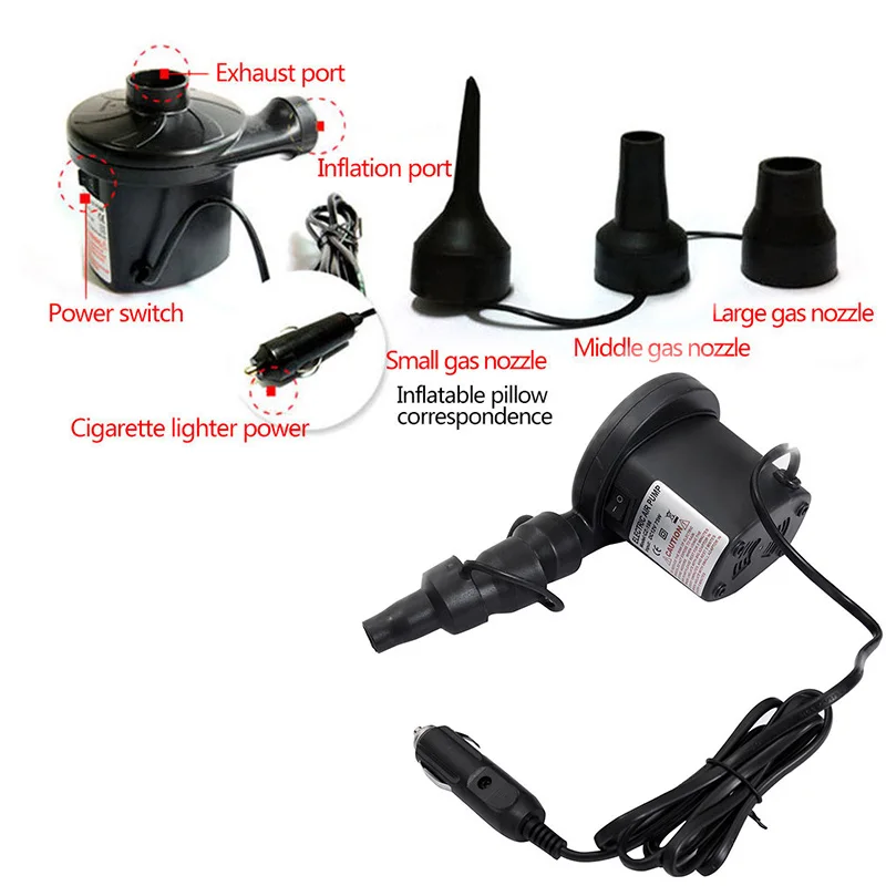 Надувная кровать с насосом|Кровати| |