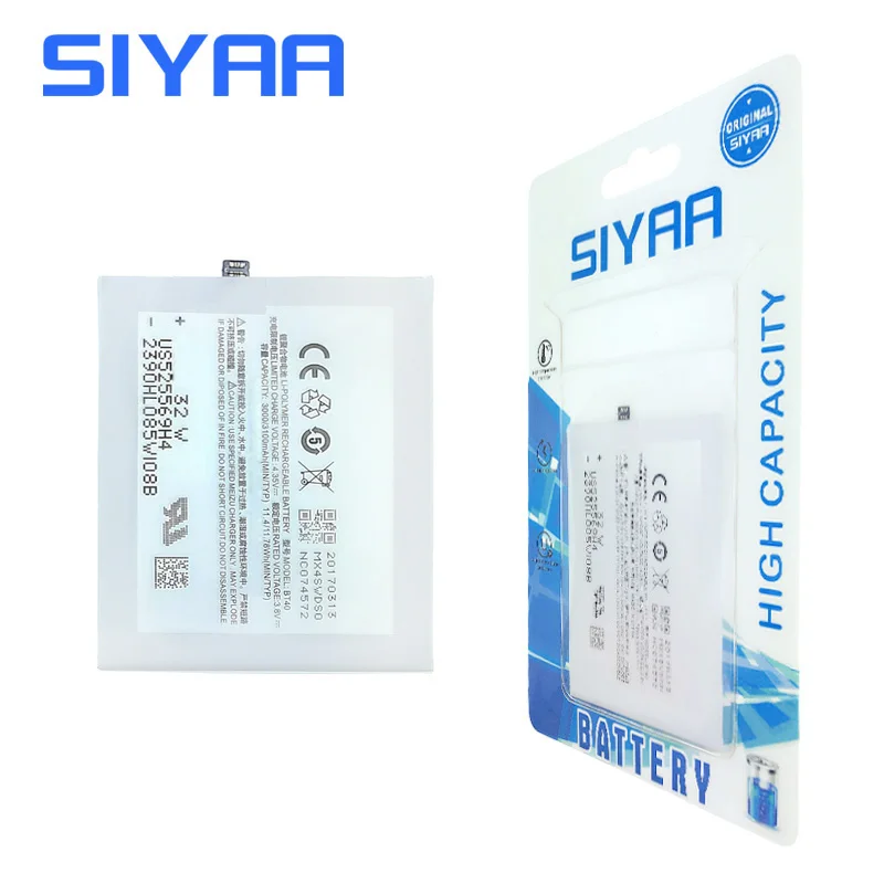 Siyaa телефон Батарея BT40 для Meizu MX4 мобильного телефона литий полимерный Замена