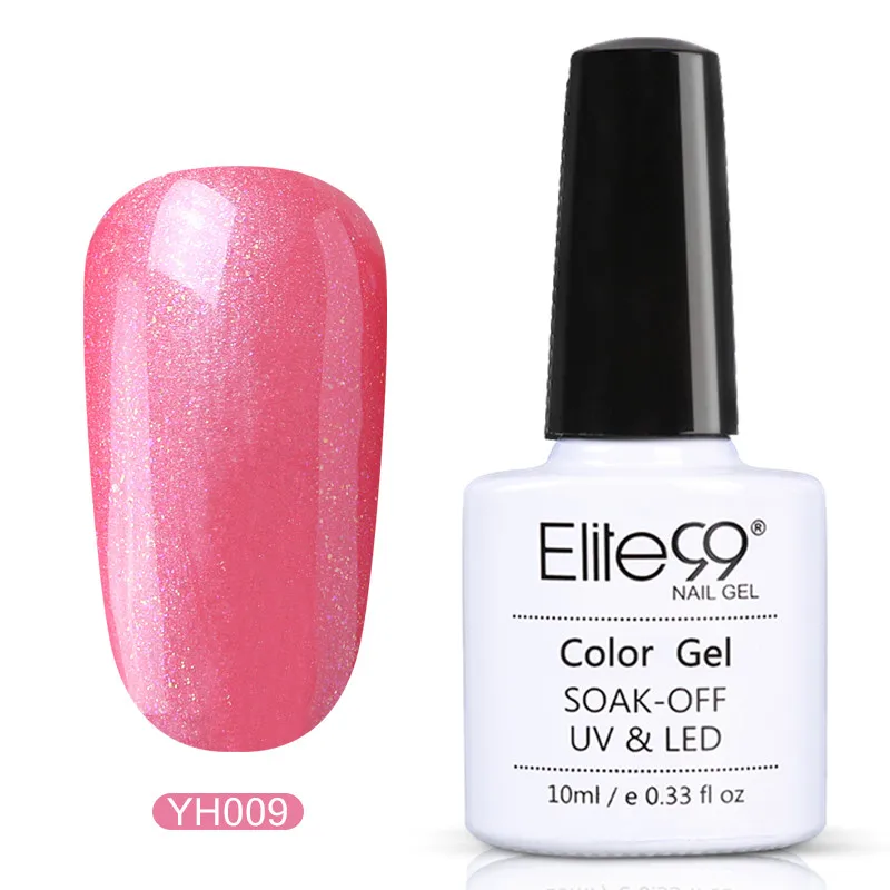 Гель лак для ногтей Elite99 10 мл серия Magenta Color отмачиваемый долговечный УФ гель
