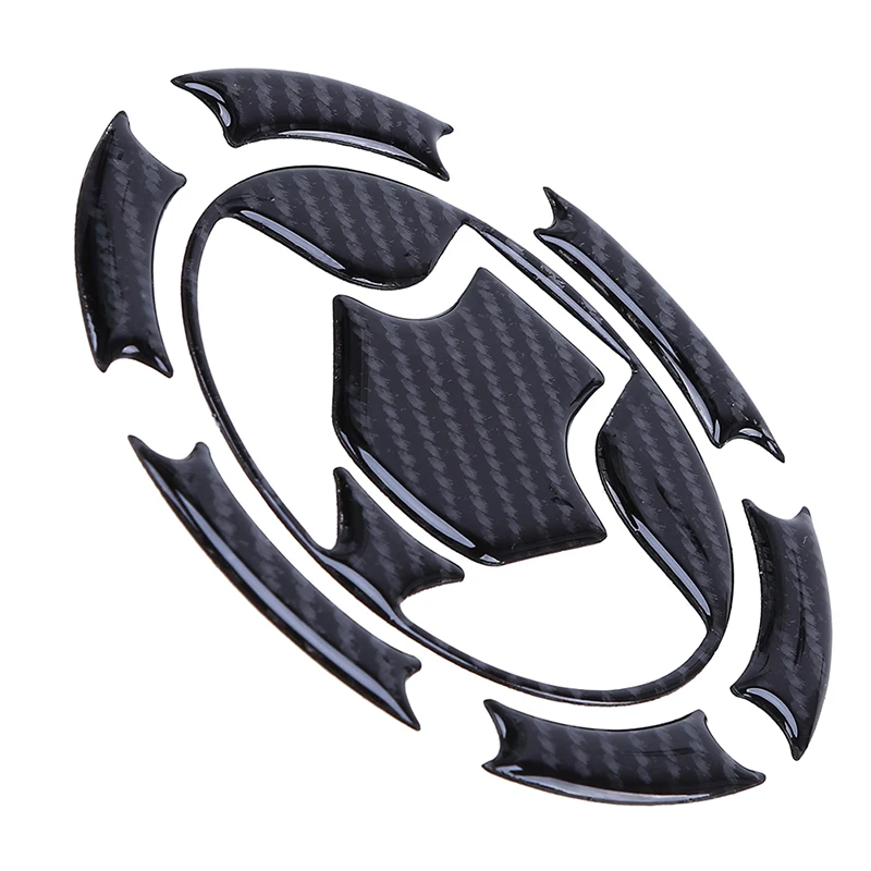 Posbay углеродное волокно мотоцикл топливный бак крышка крышки Pad наклейки