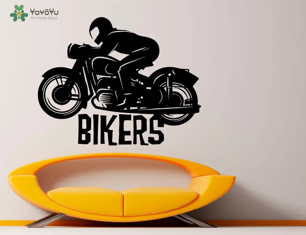 Наклейки на стену в детскую комнату человек-Бикер съемная роспись спальню для