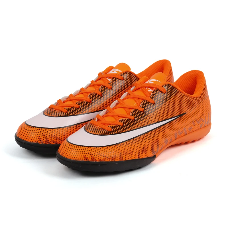 Новинка закрытый газон дешевая футбольная обувь скобы детские ботинки для