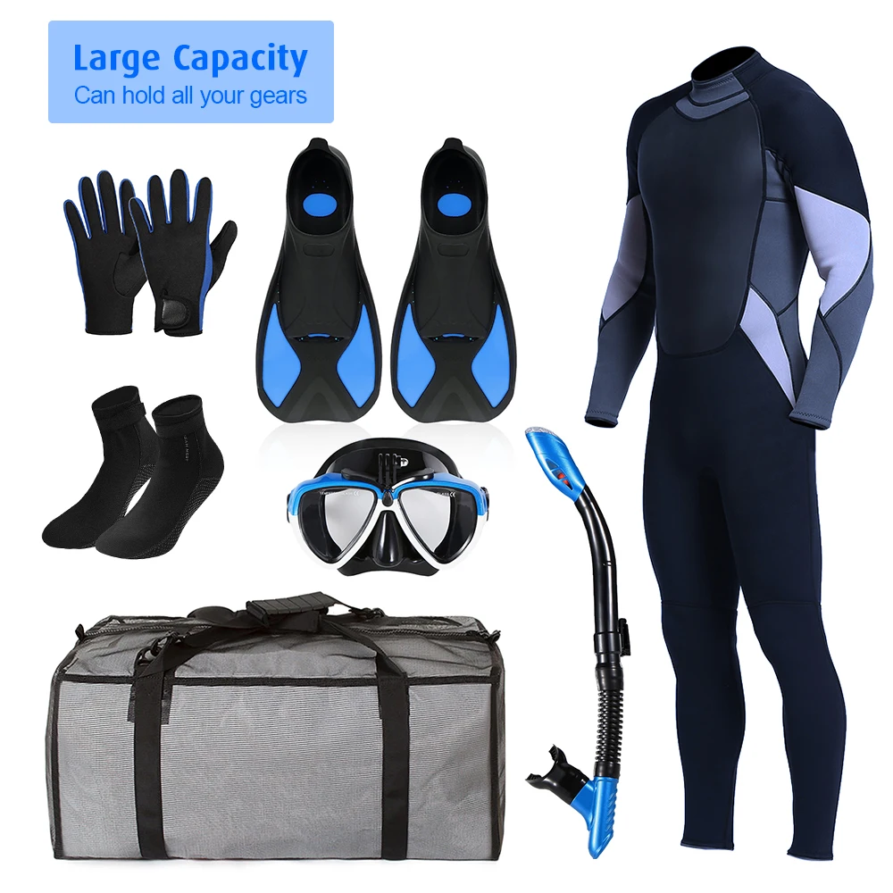 Сетчатая Сумка для подводного плавания аксессуары дайвинга и серфинга сумки