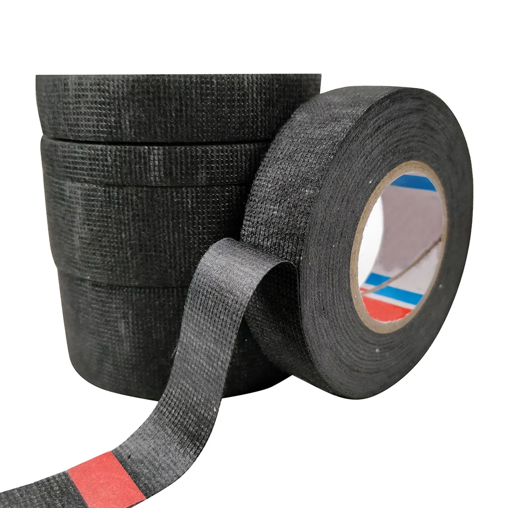 1 рулон термостойкой изоляционной ленты для проводов тканевая ткань жгута