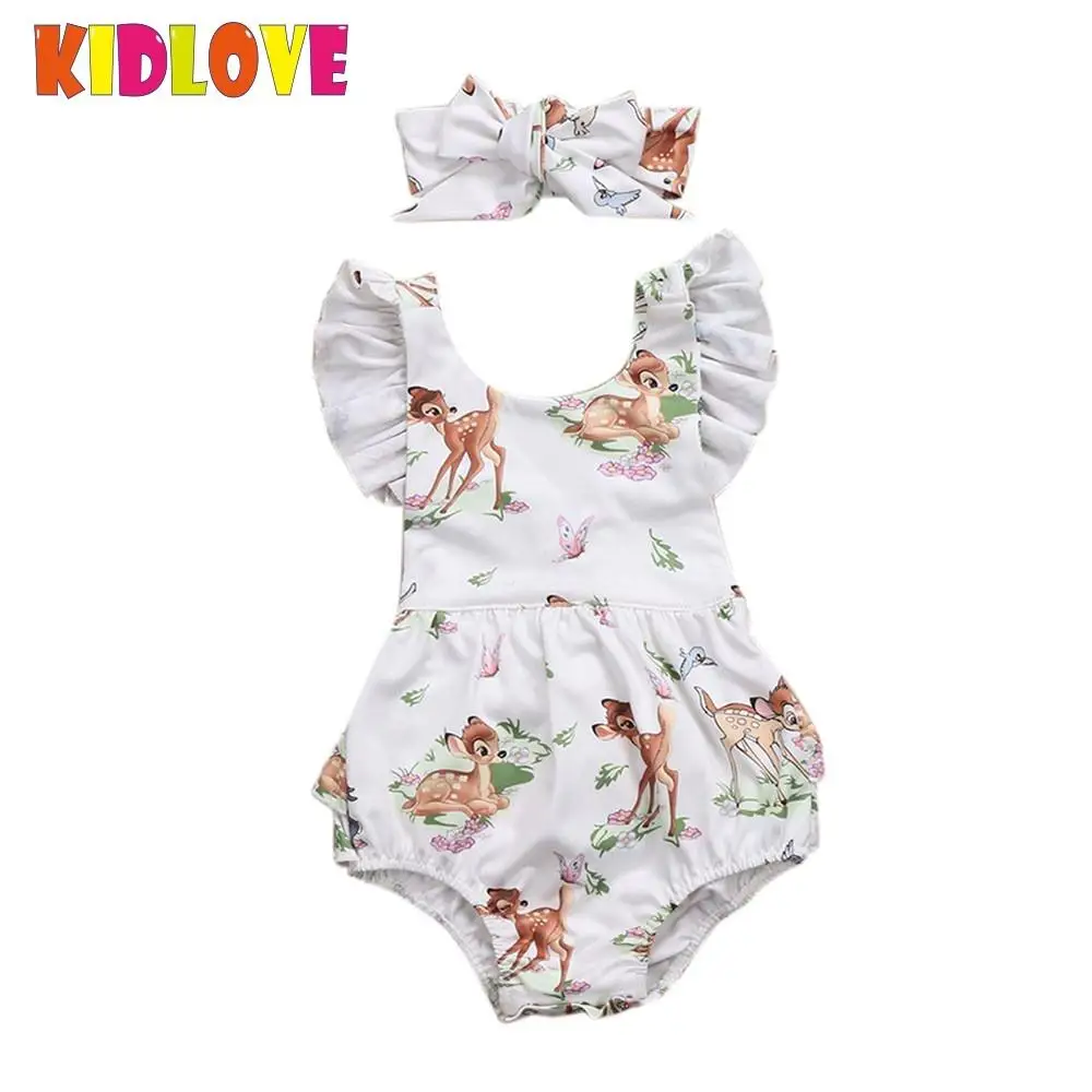 Kidlove/комплект одежды из 2 шт. для маленьких девочек комбинезон с