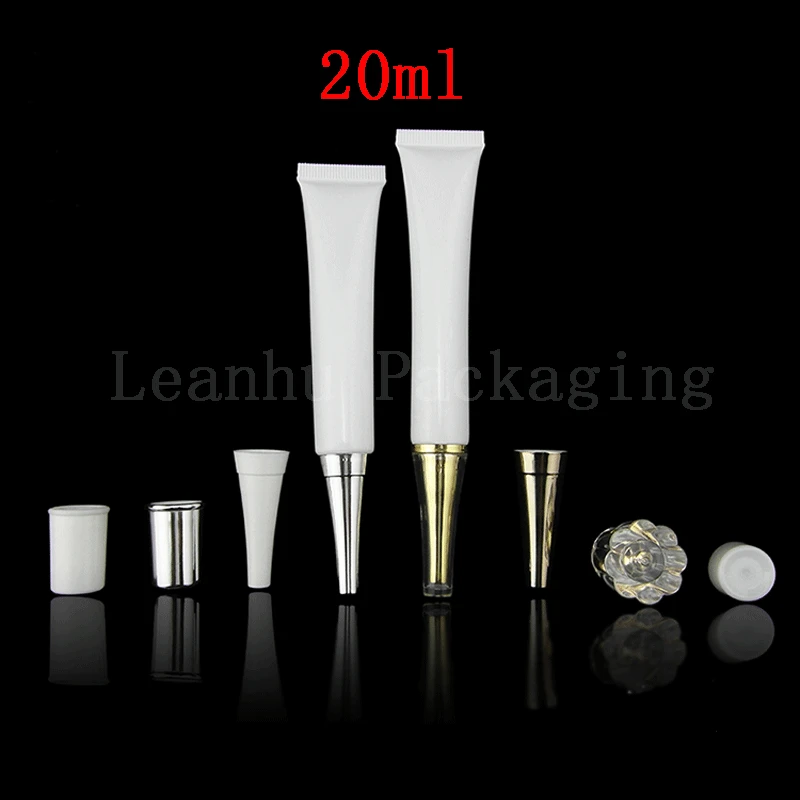 

20ml Empty white Soft Tube For Cosmetics Packaging,20g Unguent Containers Tube squeeze,20cc Skin care cosmetic hose