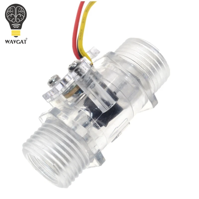 4 звезды прозрачный датчик расхода турбинный расходомер Датчик воды прозрачная