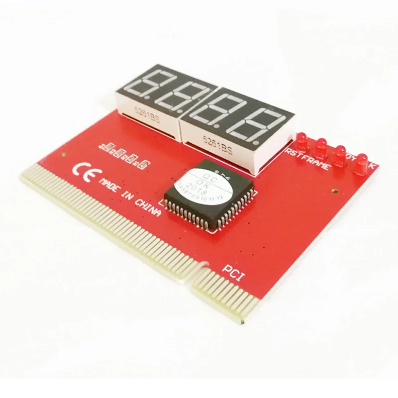 Компьютерная плата PCI материнская светодиодный 4 значный диагностический