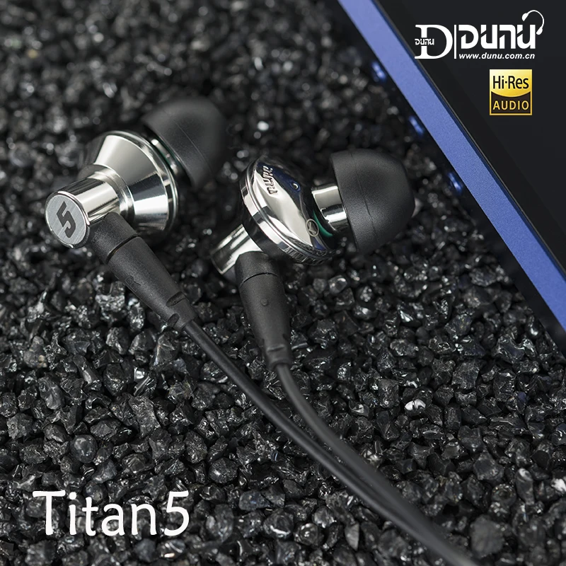 Наушники вкладыши Dunu Titan5 Hi Res с Т диафрагмой динамические Fi|Наушники и гарнитуры| |