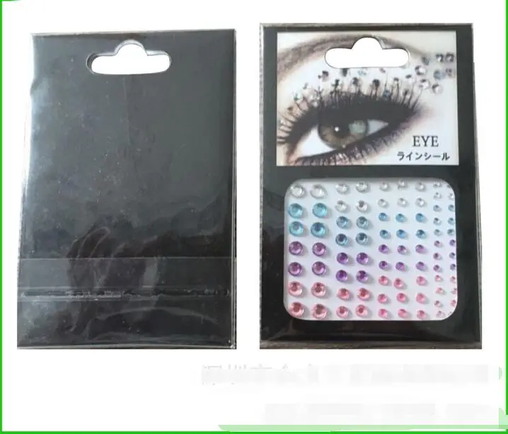 50 шт. 2/3/4/5 мм цветная палочка для лица наклейки с изображением драгоценных камней