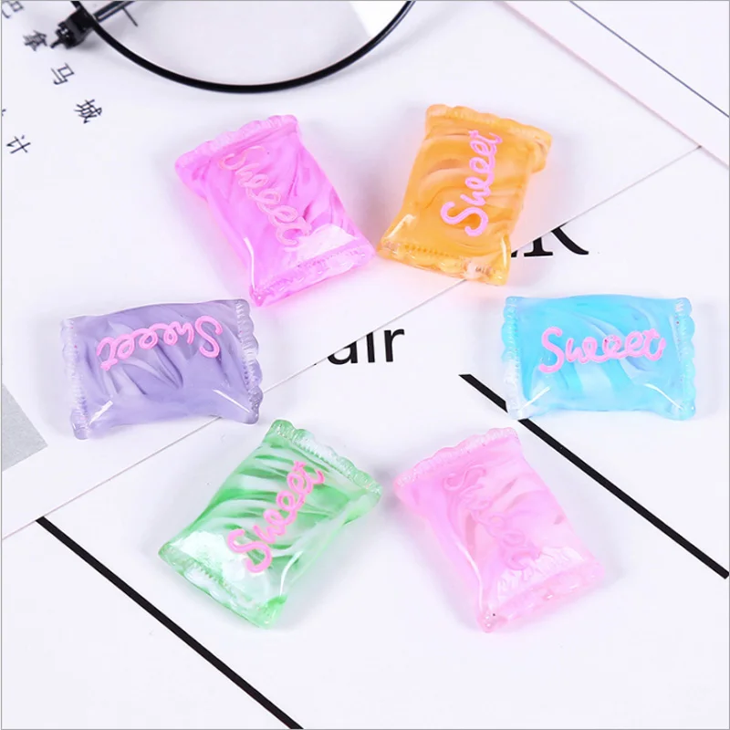 30 шт. милые конфеты для мобильного телефона красоты сделай сам девушек волос