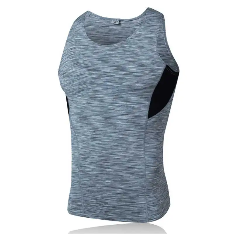 Мужская быстросохнущая Спортивная футболка для занятий фитнесом и V6001|Беговые