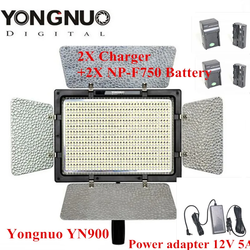 YONGNUO YN900 High CRI 95 + беспроводная 3200 K 5500 Светодиодная панель для видеосъемки YN 900
