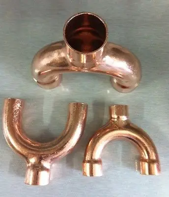 28.6x22x22mm Copper End Feed Equal Y shape 3 Way Pipe Fitting Plumbing for gas water oil | Обустройство дома
