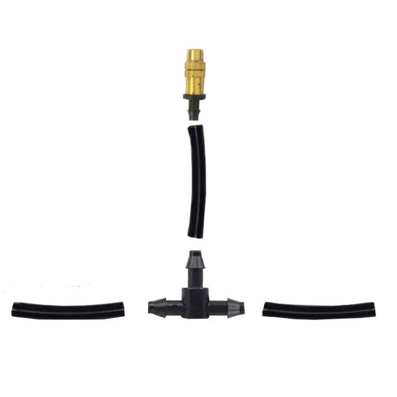 200 шт. высококачественный Трехходовой колючий соединитель система капельного