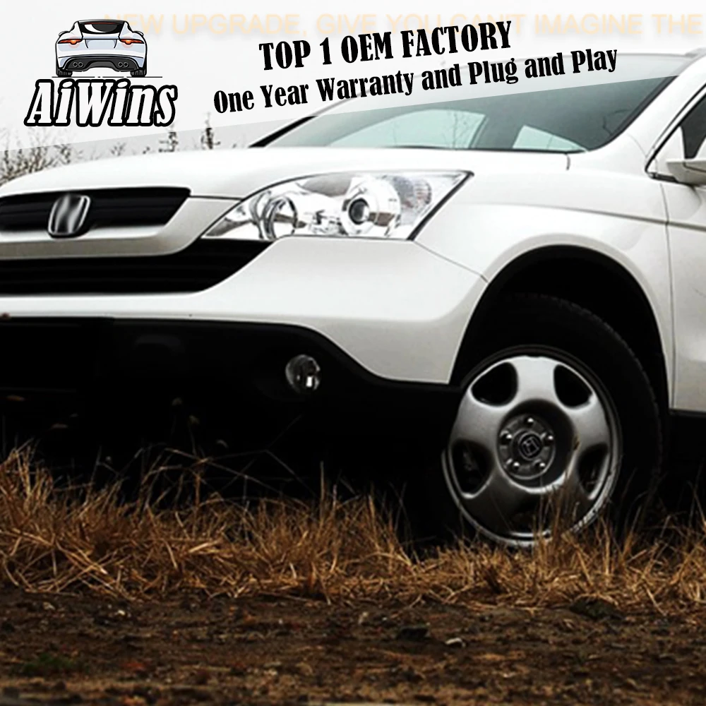 AiwinsCar Стайлинг для Honda CRV головной светильник s 2007 2011 светодиодный Angel eye DRL передний