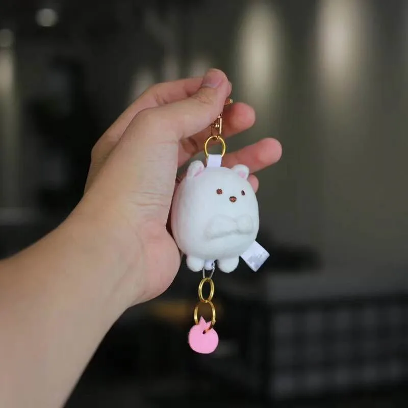 Каваи японского аниме Sumikko Gurashi San-x ручной биологический плюшевая игрушка мультфильм животных кукла кулон брелок подарок для детей