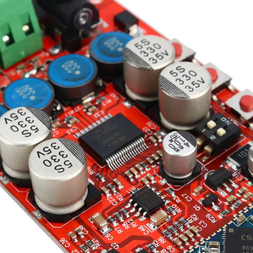 Беспроводной цифровой аудиоприемник Bluetooth 4 0 TDA7492P 25 Вт + Плата усилителя