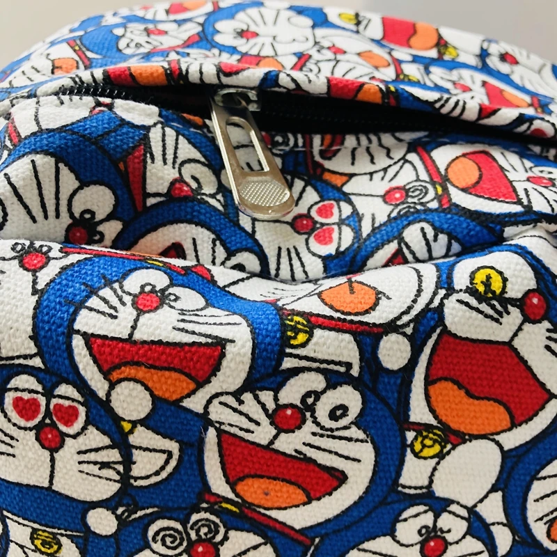 IVYYE, Doraemon, Смайл, парусиновые рюкзаки, рюкзаки, мультяшный Школьный рюкзак, повседневные студенческие сумки, дорожный ранец, унисекс, Новинка