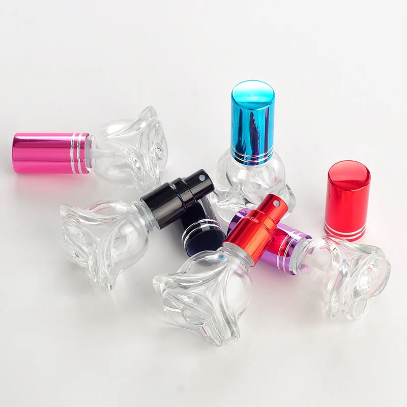 10 мл мини портативный новый стиль стеклянный многоразовый флакон духов с