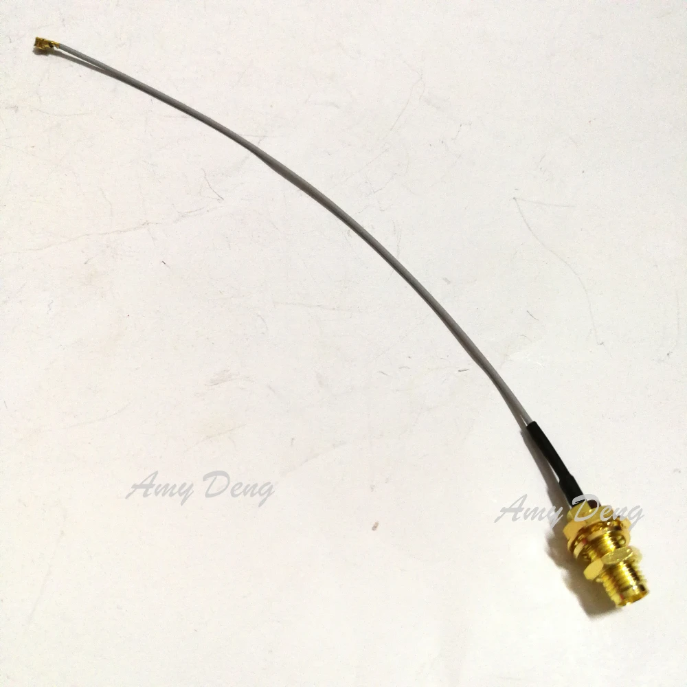 20 шт./лот U. FL MMCX к SMA/RF-SMA кабель IPX К головка SMA перемычка Модифицированная | - Фото №1