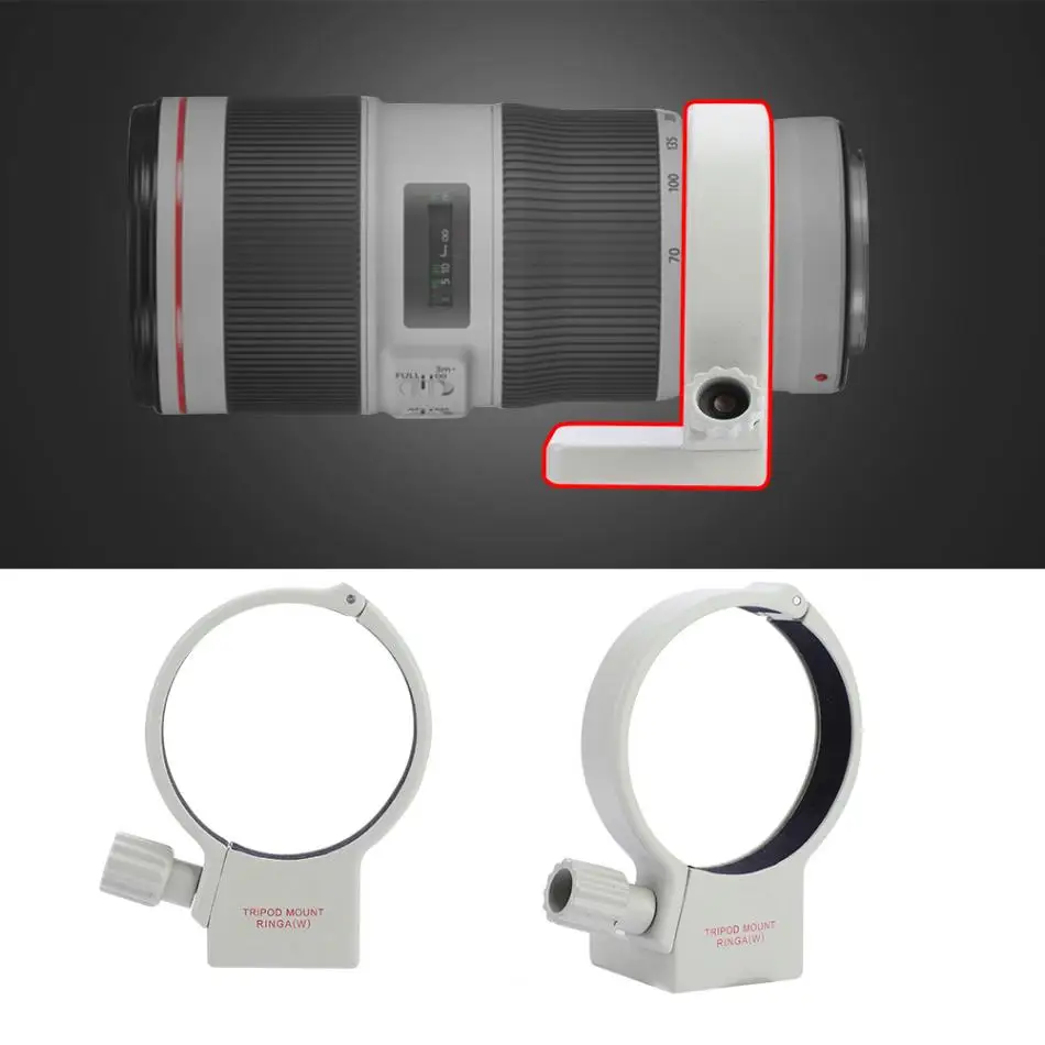 Vbestlife алюминиевый сплав объектив камеры штатив крепление воротник кольцо для Canon EF 70-200 мм F4F4L IS USM заменяет