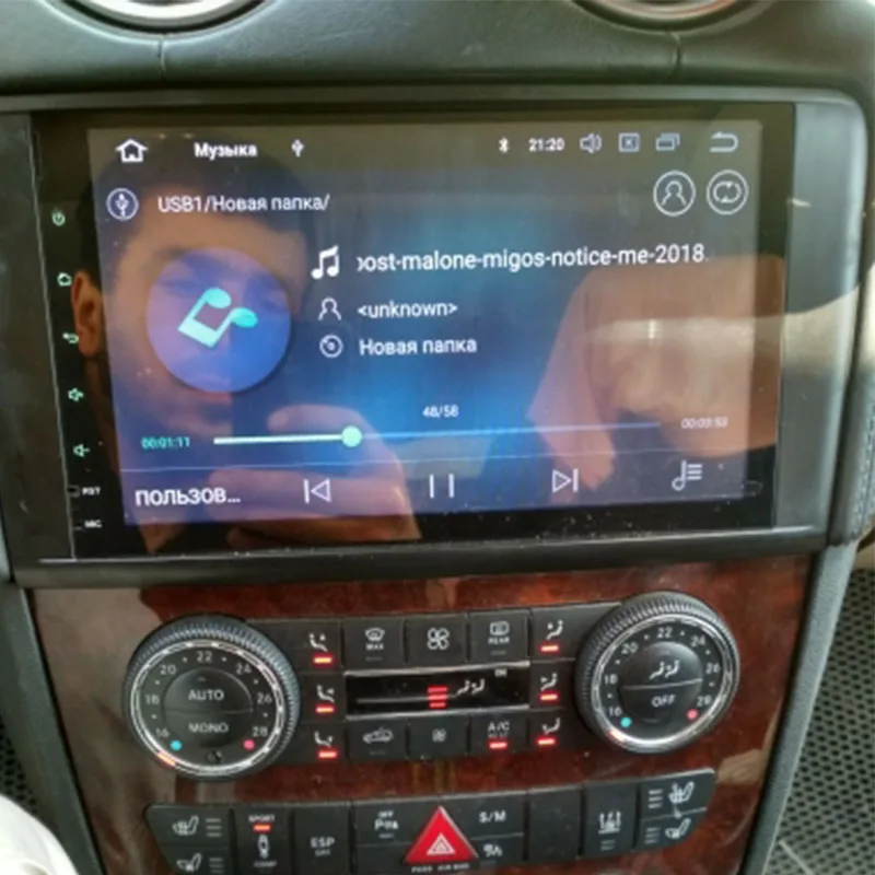 2din автомобильный Радио gps Android 9,0 NO-DVD мультимедийный плеер для Mercedes Benz ML W164 ML300 GL X164 GL320 350 420 450 500 R W251280